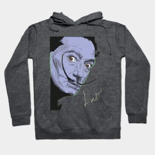 Portrait of Salvador Dalí Hoodie